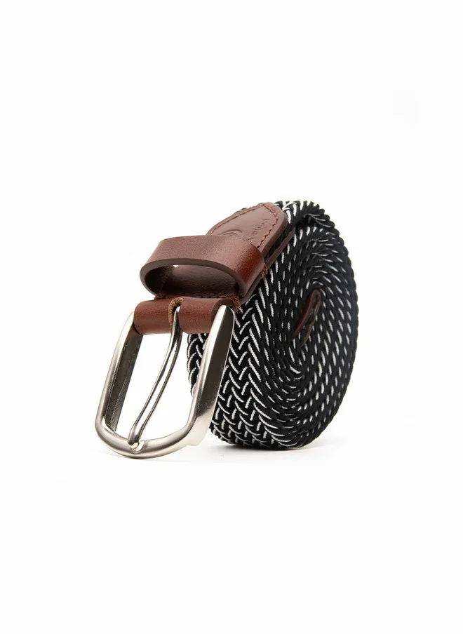 Bacca Bucci  Men's Braided Canvas Stretch Belt with Tang Closure for Men | Best Price UAE