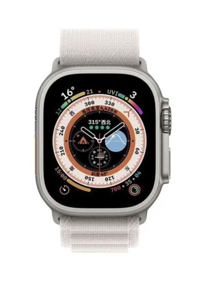 SHOPI - Alpine Loop Compatible With Apple Watch Band 42mm 44mm 45mm 49mm Replacement Women Mens, Sport Braided Woven Polyester G-hook slides Strap for iWatch Ultra Series SE 8/7/6/5/4/3/2/49 - Image 1