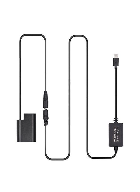 PD USB Type-C Cable to DMW-DCC12 Dummy Battery DC Coupler DMW-BLF19  Replacement for Panasonic LUMIX DMC-GH3 DMC-GH4 DMC-GH3K DMC-GH4K DC-GH5 DC-G9