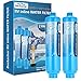 Beckacher 2pack RV Water Filter Advanced RV Inline Water Filter with Flexible Hose Protector KDFGAC Reduces Bad Taste Odors Chlorine and Sediment Camping Essentials for Fresh Drinking Water - Image 2