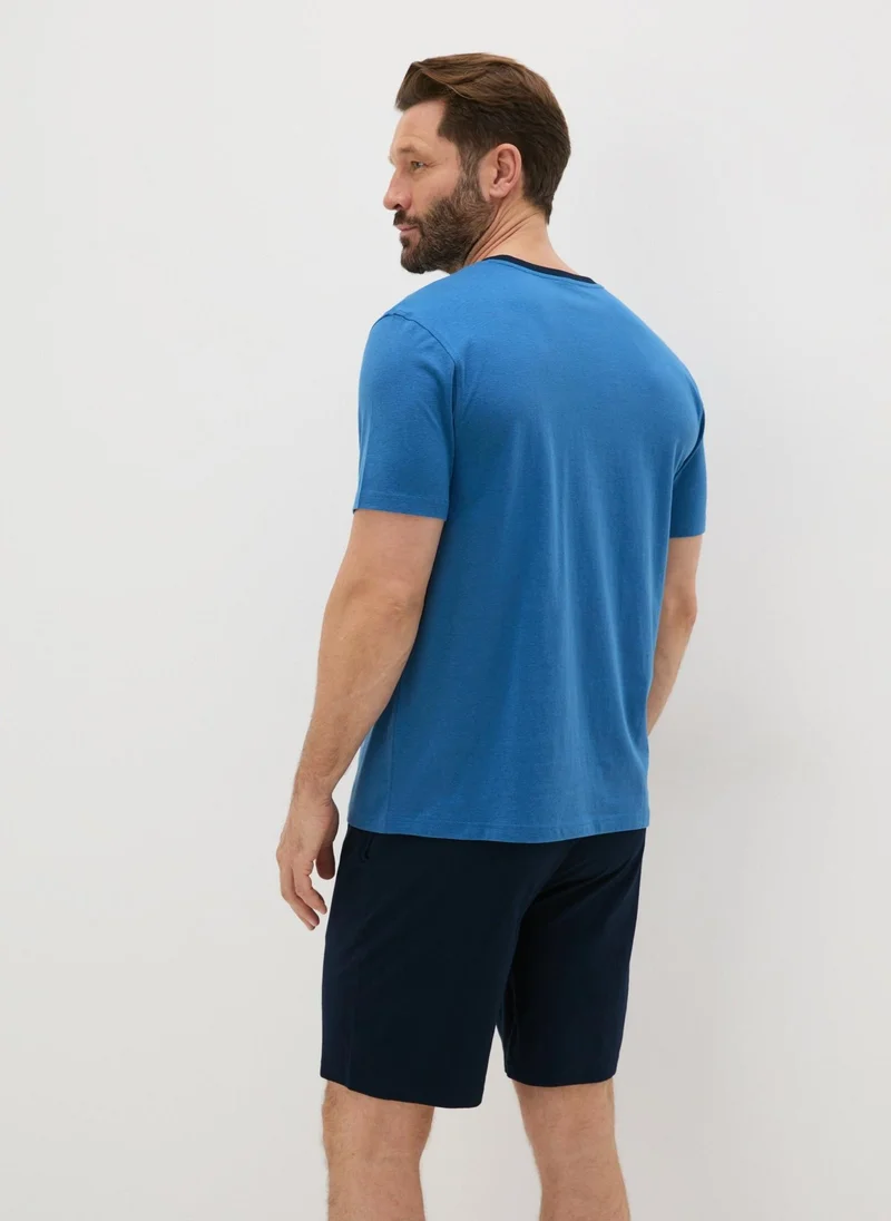 Matalan Blue Short Pyjama Set