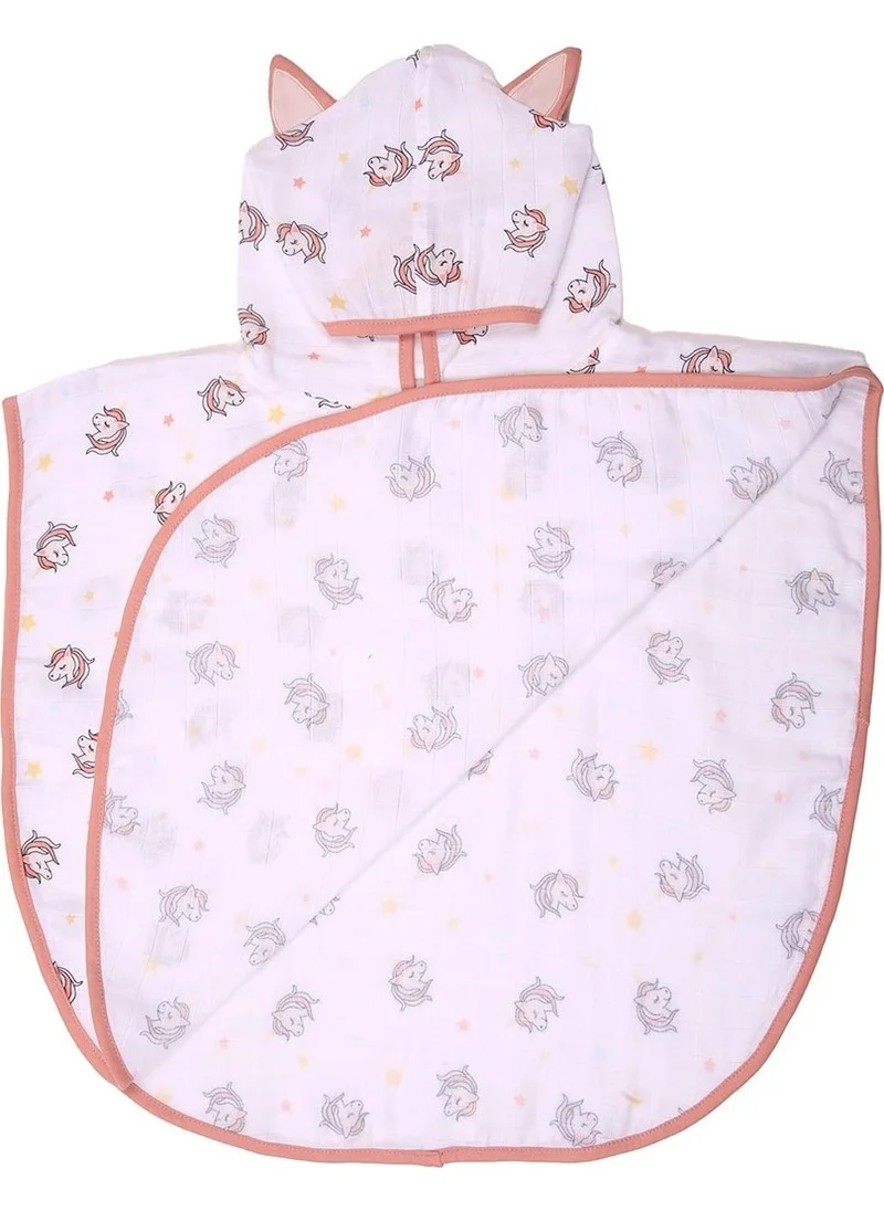 Miespiga Unicorn Baby Muslin Poncho