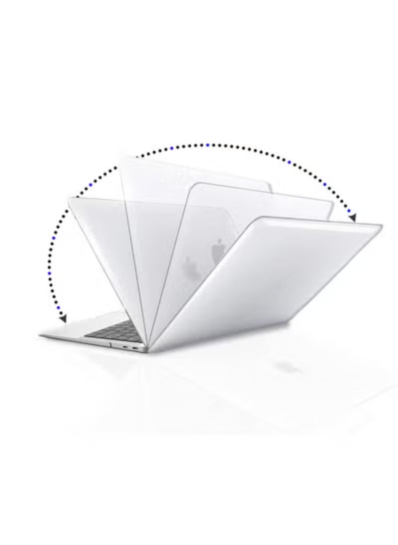 Hard Shell Plastic Case Compatible for MacBook Air 13.6 Inch M3 A3113 M2 A2681 with Retina Display & Touch ID Release 2024 2023 2022