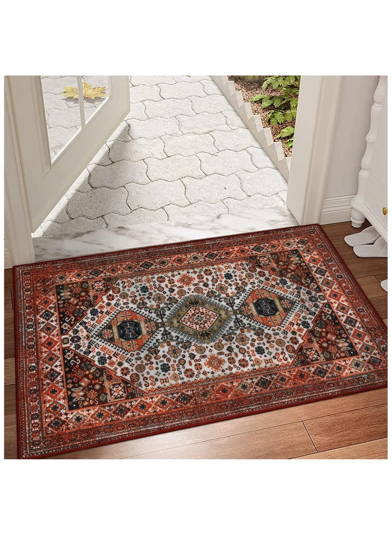 Anna Durable Non-Slip Crystal Velvet Absorbent Door Mat for Home Entry - Image 2
