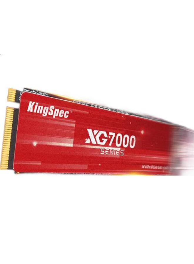 KingSpec Kingspec 2Tb Ssd, M.2 Interface, Pcie 4.0, Read Speed 7200Mb/S, Nvme 1.4, Compatible With Desktop And Laptop, Ai Pc Storage Accessory - Image 1