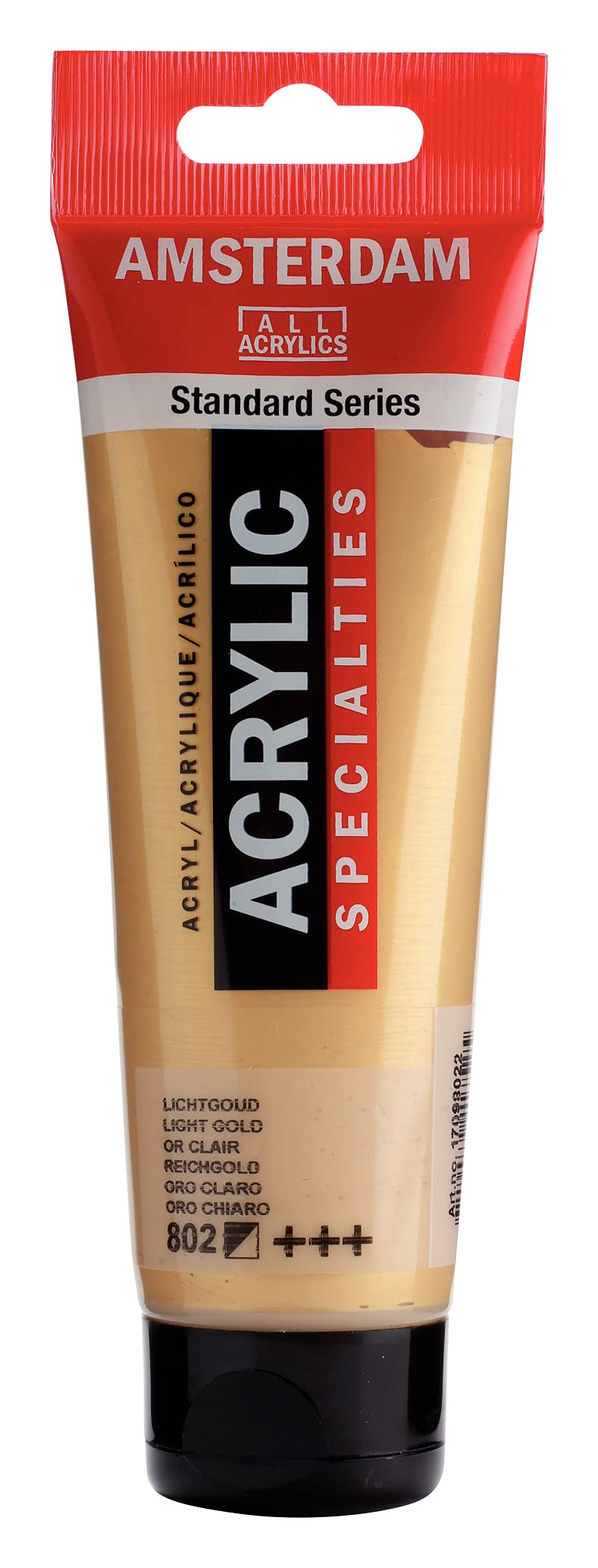 Amsterdam Standard Series Acrylic Tube 120 ml Light gold 802 (17098022) - Image 2