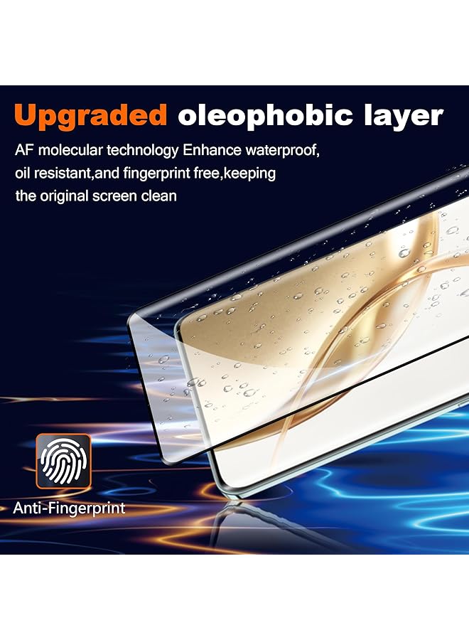 إيروريكس 2+2 عبوة من واقي الشاشة المتوافق مع هاتف Honor 200 Pro 5G من الزجاج المقوى + واقي عدسة الكاميرا بتغطية كاملة من الزجاج المقوى بدرجة صلابة 9H وطبقة عالية الدقة مضادة للخدش - Image 4