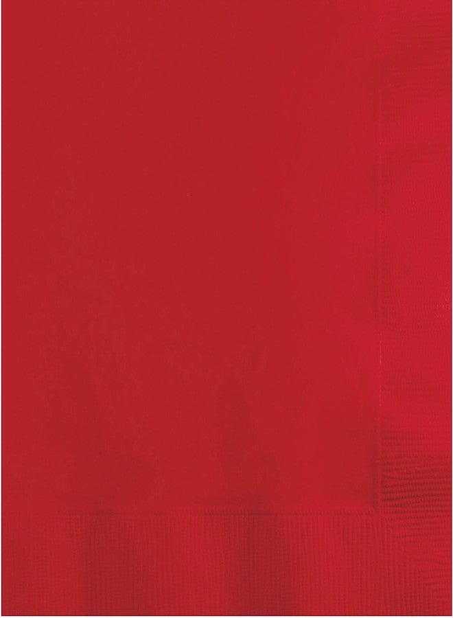 كرييتف كونفيرتينج مناديل مشروبات كلاسيكية حمراء من Touch of Color Creative Converting، 3 طبقات، 150 منديل (DTC571031BBNAP) - Image 2