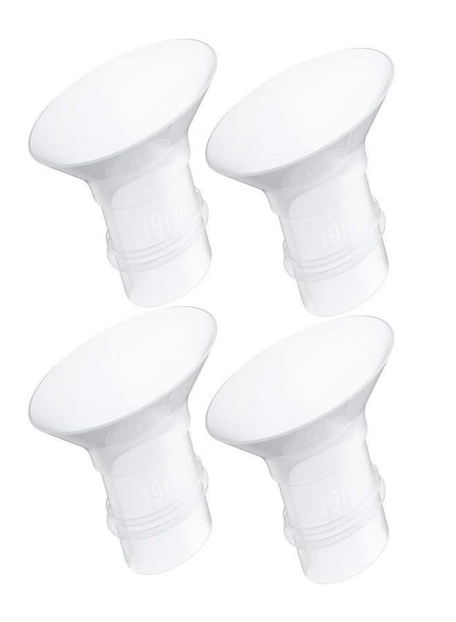 Paruu P16 Flange Insert 19mm, Original Replacement Only for P16 Wearable Breast Pump, 4 Pack Original Accessories - Image 1