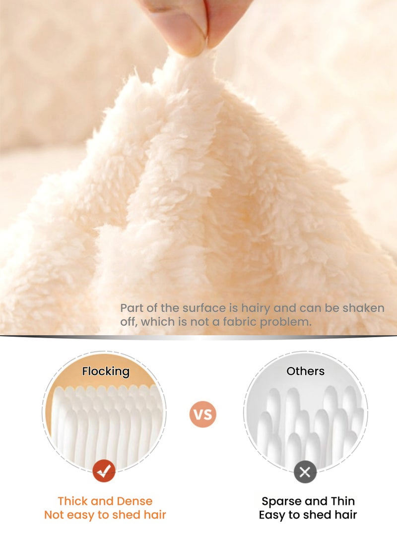 بطانية مخملية مرجانية مخملية على الوجهين ، بطانية خضراء عتيقة لجميع الفصول ، مريحة ناعمة وسميكة ، وافل وزغب دقيق على الوجهين ، للسرير ، الأريكة ، أريكة ، بطانية رمي الكرسي ، لحاف تكييف الهواء ، بطانيات قيلولة المكتب ، بطانيات السفر للنزهة ، هدية ديكور المنزل ، 130 × 180 سم - Image 5