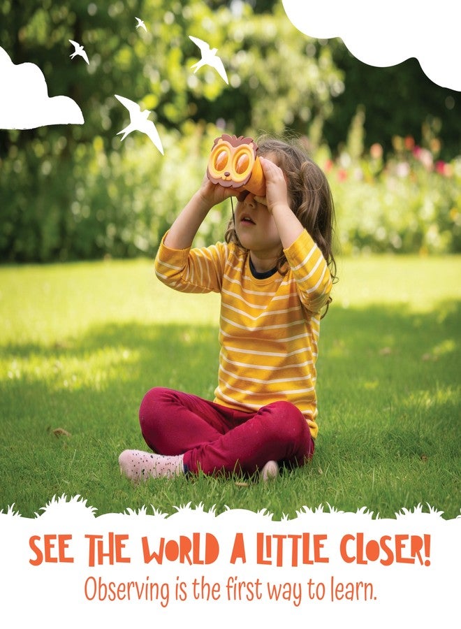 Goliath Peekimals Kids Binoculars - Lion Roar | Animal-Themed Toddler Binoculars for Outdoor Exploration | Toddler Camping | Lightweight & Durable | Designed for Ages 3+ - Image 4