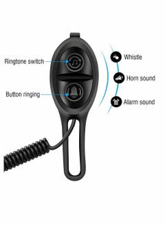 KASTWAVE Bike Horn, 120dB Adjustable Volume Electronic Bicycle Bell, 4 Sound Modes Bike Whistle  - Image 4