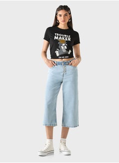 Tom & Jerry Print Crew Neck T-Shirt - pzsku/ZCFC9AD8D39802BF36213Z/45/_/1724677221/a1db977b-d165-4dca-83f9-c3ff2ab3831c