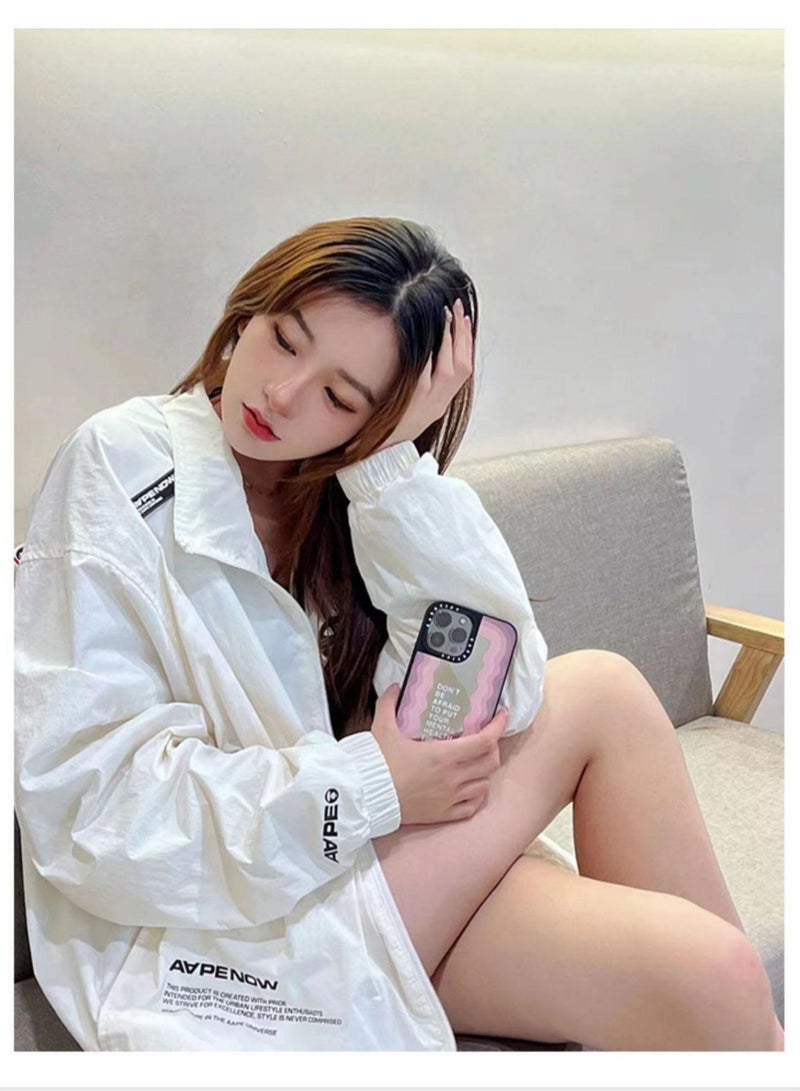 Casetify Don't Be Afraid By Mirrors Reflect You iPhone 13 Pro Protective Case Cover - Image 4