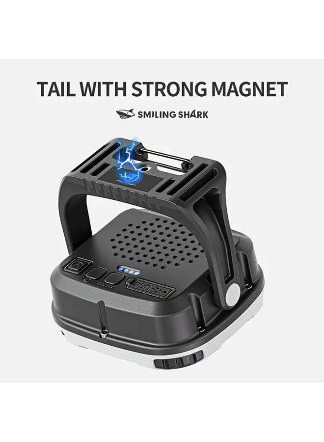 GZ 0892 Gray D Rechargeable LED Work Light 56 RGB Modes Magnetic Base Camping Outdoor - Image 5