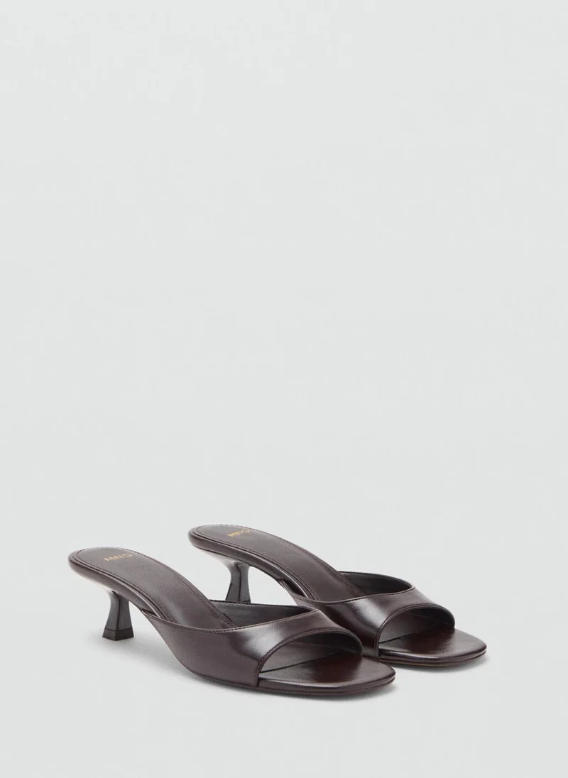 مانجو Kitten heel sandals