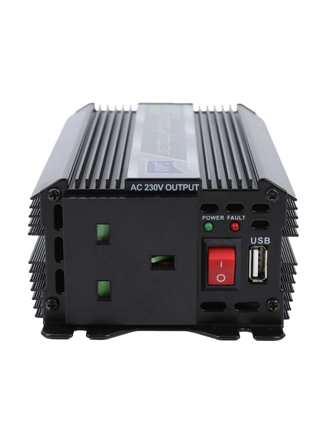 DPT Car Power Converter, 12 volt power adapter, Black, capacity 400 Watt  - Image 3