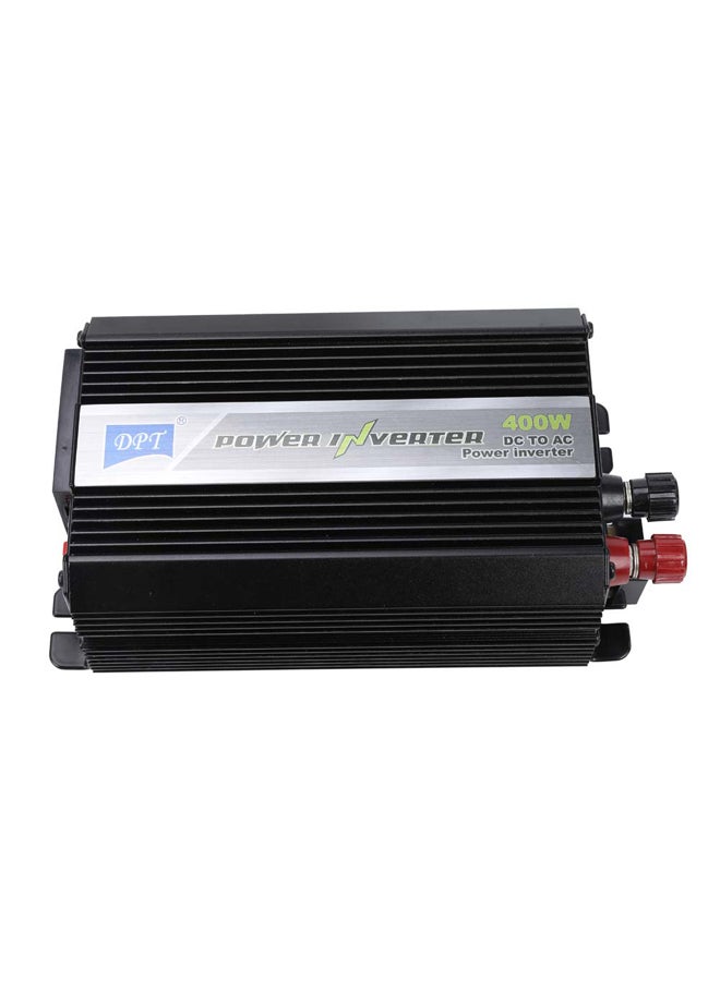 DPT Car Power Converter, 12 volt power adapter, Black, capacity 400 Watt  - Image 2