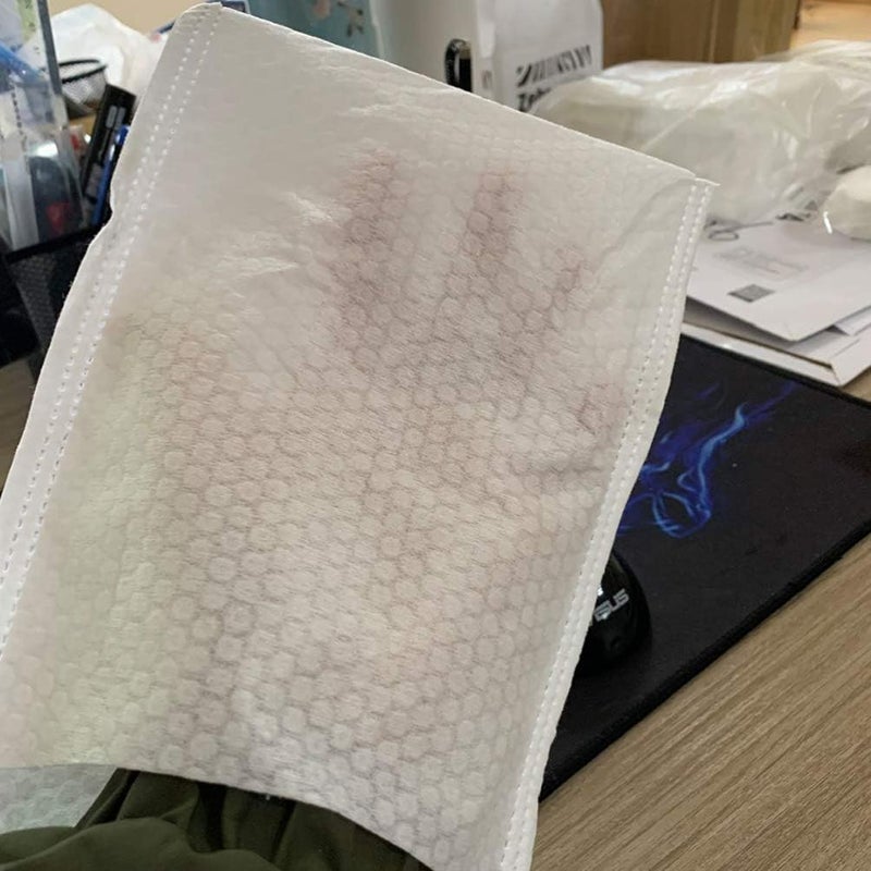 cheekyglo 20pcs Exfoliating Gloves Non-Woven Shower Gloves Disposable Bath Gloves Body Exfoliator Gloves for Shower Body Spa Massage Dead Skin Cell Remover - Image 2
