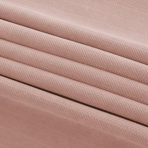 AMBERIS Bed Runner Single Layer Chenille Coral Pink, Modern Style Bed Scarves for Home Hotel Decorations - Image 5