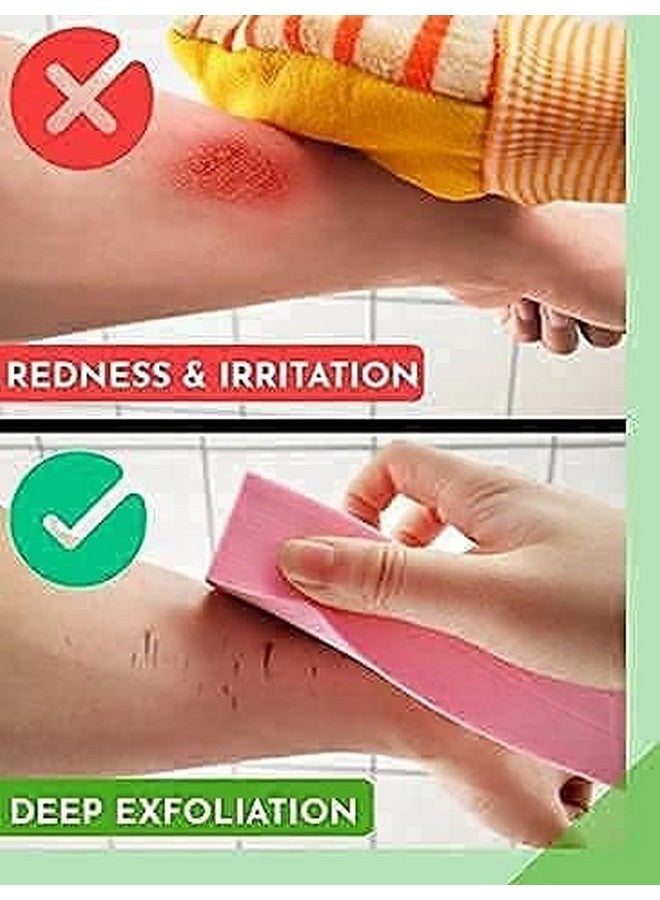 RiddhiTrade 2PCS Exfoliating Bath Sponge, Body Shower Sponge Spa Scrub Soft Exfoliator Dead Skin Remover，Dead Skin Remover for Body, Shower Sponge for Adult Baby - Image 4