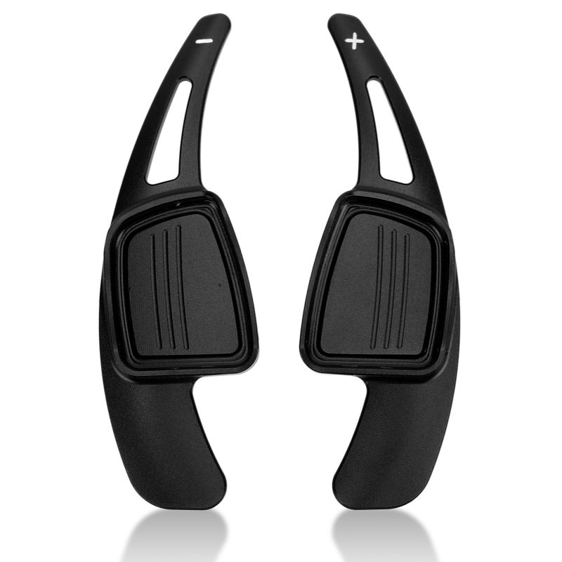 Steering Wheel Shifter Extension Aluminum Alloy Red Shift Paddle - Anti-Slip Matte Texture for A1 A6L A4L S5 - Image 3
