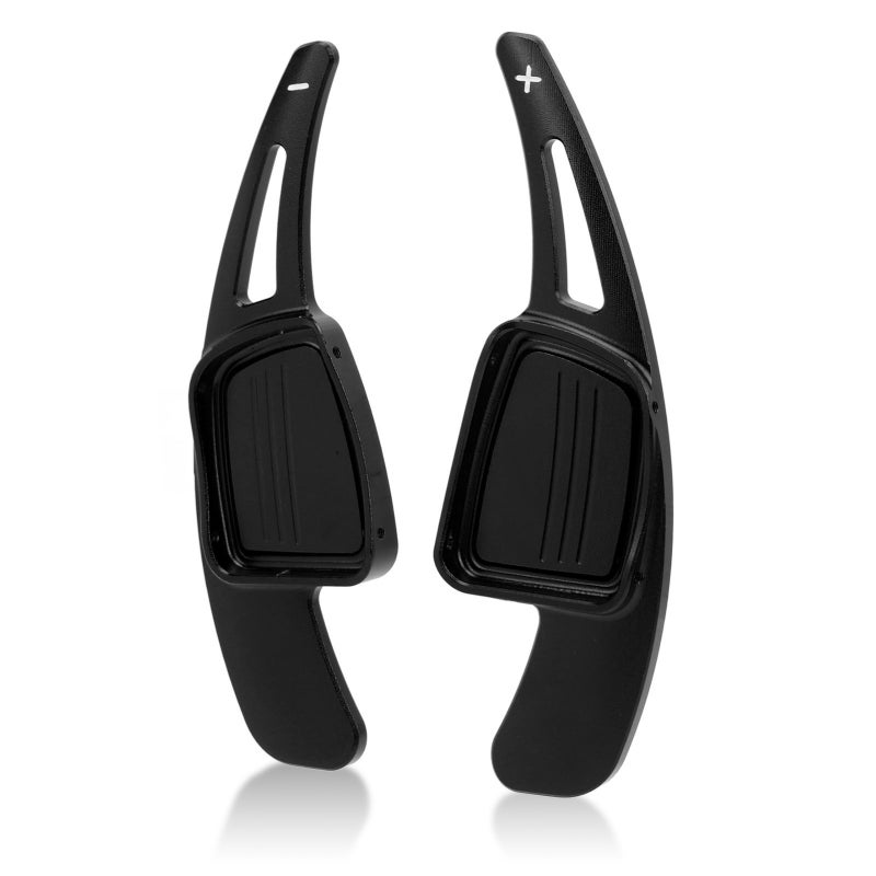 Steering Wheel Shifter Extension Aluminum Alloy Red Shift Paddle - Anti-Slip Matte Texture for A1 A6L A4L S5 - Image 2