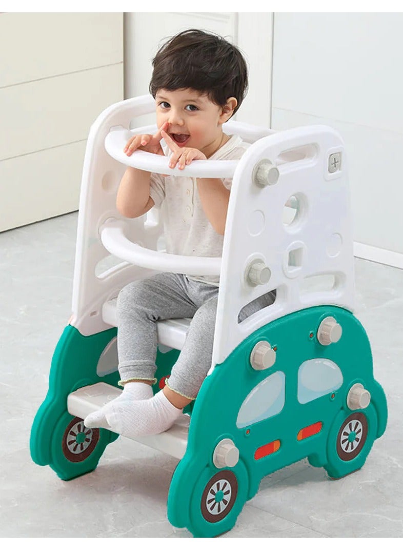 FULL JOY Car Multipurpose Step Stool & Chair Set ( Kitchen Stool, Potty Training)And  Feeding Chair Car  ,39*62*72 cm - Image 5