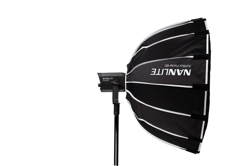 Nanlite SB-FZ60 Parabolic Softbox for Forza 60 Lighting Unit + EC-FZ60 Eggcate Grid - Image 4