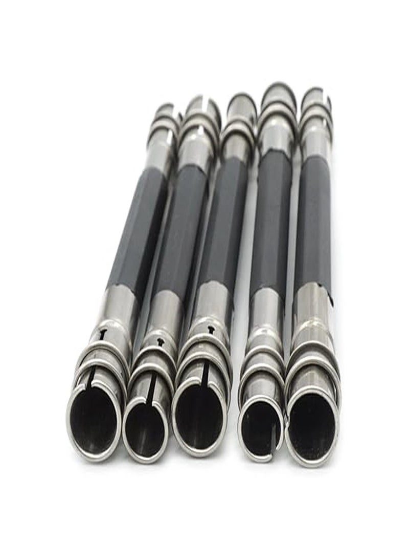 Adjustable Dual Head Pencil Extender Holder Pencil Lengthener Pencil Saver Eco Friendly for Art Craft Hobby School Office Makeup Pencil Eyeliner Color Pencil Sketch Write Drawing Tool-1 PCS - Image 1