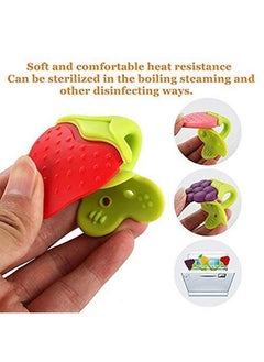 BabyGo Silicone Bpa Free Natural Organic Nipple Teethers With Storage Box For Newborn Infant Babies (Pack Of 3) Multicolor  - Image 5