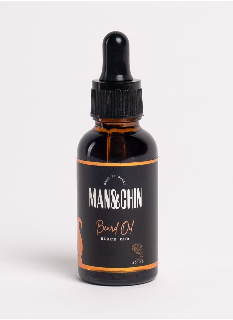 MAN&CHIN Beard Oil - Black Oud 
