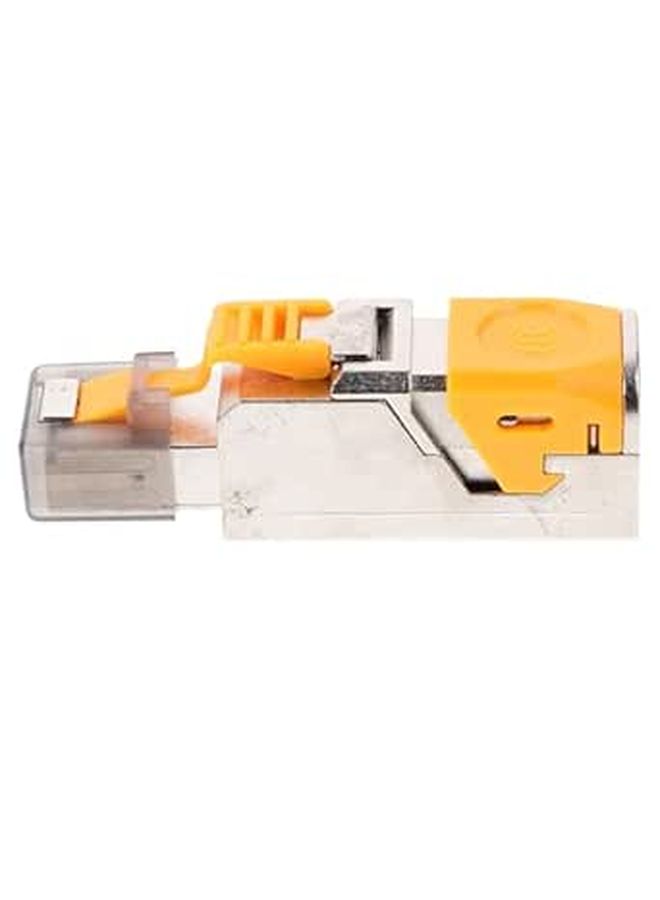 Tool Free CAT8 RJ45 Pass Through Connector For 10 Gbps Network Cable - Image 1