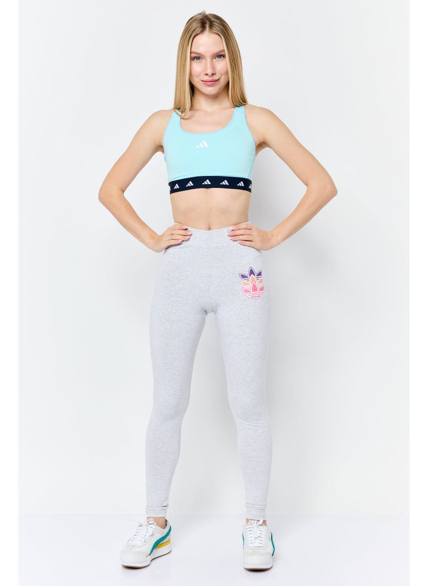 adidas Originals Women Sportswear Fit Training Leggings, Grey  - Image 2