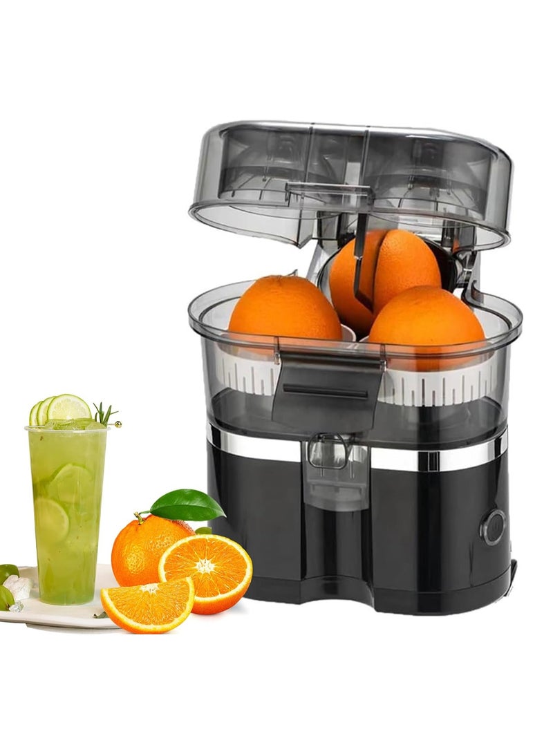DubaiGallery Dual-Head Electric Citrus Juicer, Rechargeable Juicer Machine with USB Charging & Cleaning Brush, Portable Lemon Squeezer for Fresh Orange, Lemon, Lime, Kiwi, Grapefruit, Easy to Clean & Use  - Image 1
