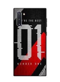 Protective Case Cover For Samsung Galaxy Note10 5G Number One Design Multicolour
