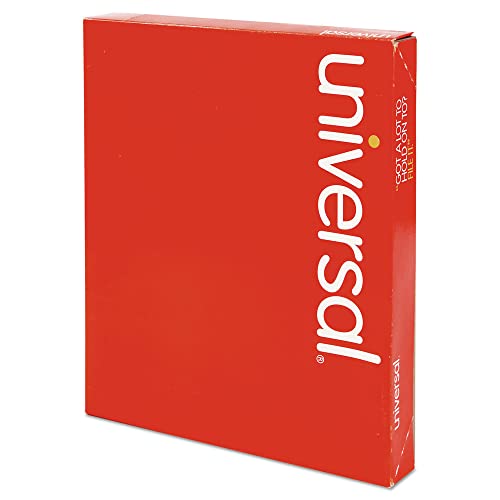 Universal UNV10203 Bright Colored Pressboard Classification Folders - Letter, Ruby Red (10/Box) - Image 5