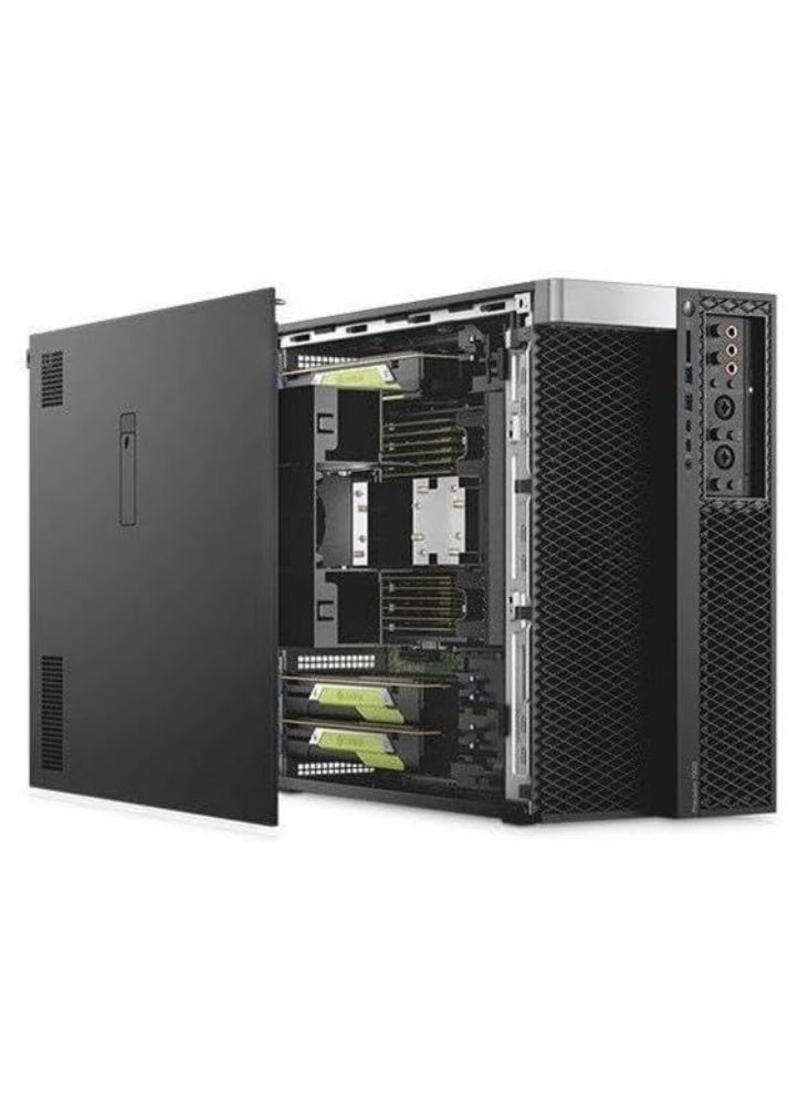 جهاز كمبيوتر مكتبي احترافي Precision 7920 Tower مع 2 معالج Xeon Platinum 8168، 64 جيجابايت DDR4، 1 تيرابايت NVMe SSD، كارت NVIDIA Quadro M4000 لأداء احترافي سلس - Image 2