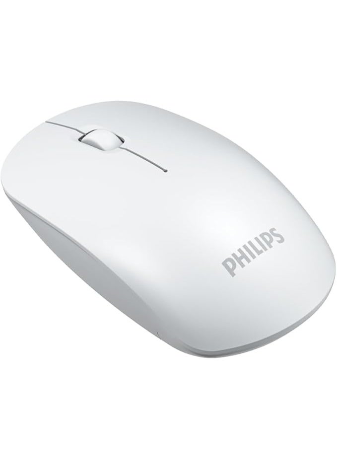 Philips SPK7315W Wireless mouse Optical Sensor Precision: 1200 DPI White - Image 2