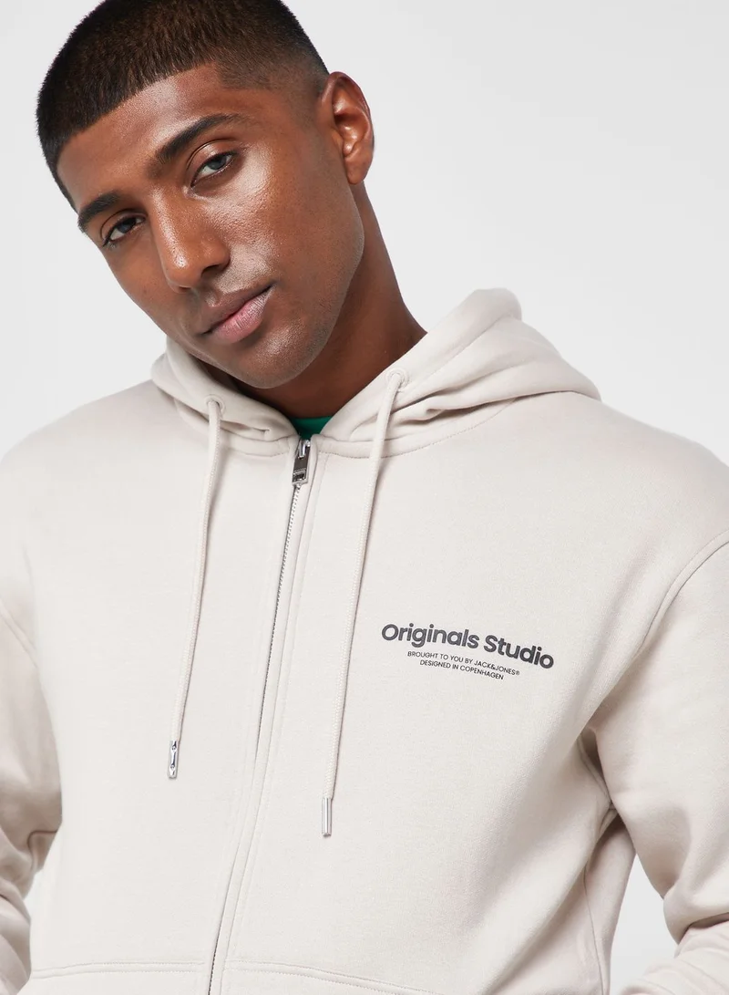 JACK & JONES Slogan Hoodie
