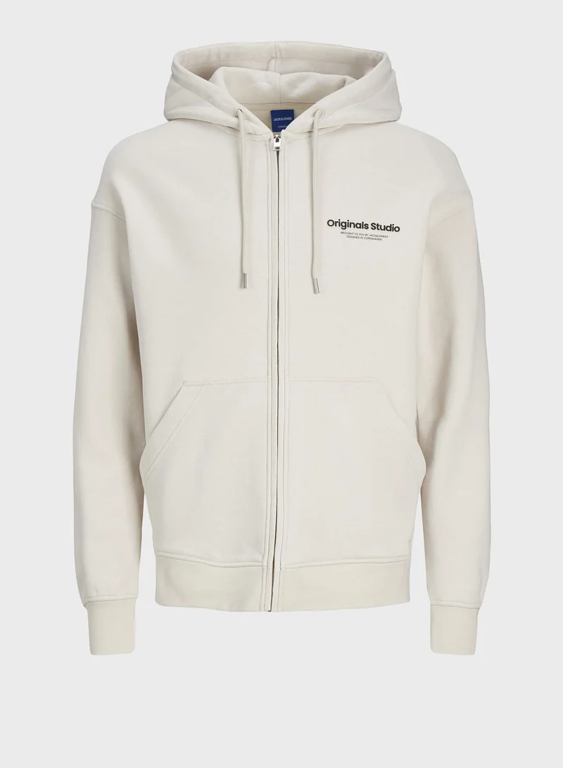 JACK & JONES Slogan Hoodie
