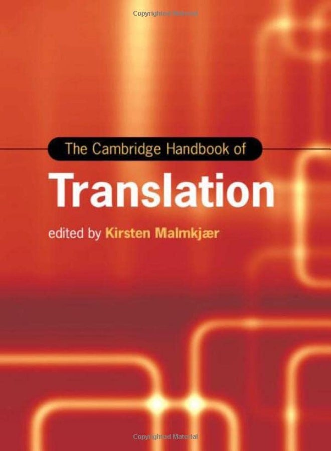 The Cambridge Handbook Of Translation
