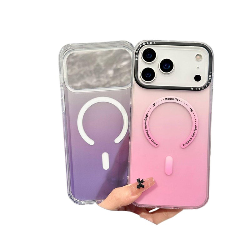 MagSafe iPhone 13 Pro Shockproof PC Case for iPhone 13 and Matte Finish and Scratch Resistant in Blue for Family Use - Image 5