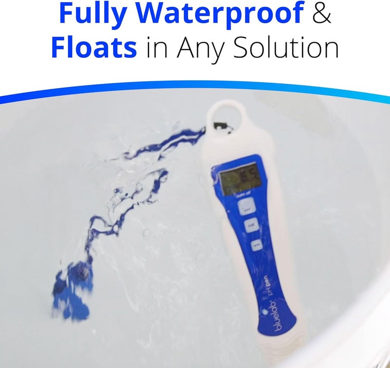 bluelab pH Pen - ± 0.1 pH Accurate, Durable Double Junction Probe, Waterproof & Floats, Auto Temperature Compensation, Easy Calibration - Made in NZ - Image 4