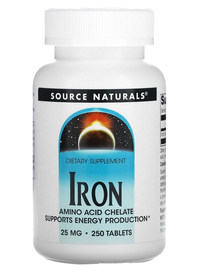 حديد 25 ملغ 250 قرص