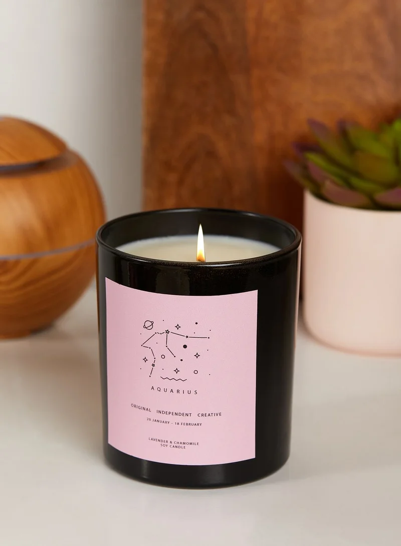 Flamingo Candles Aquarius Lavender & Chamomile  Candle