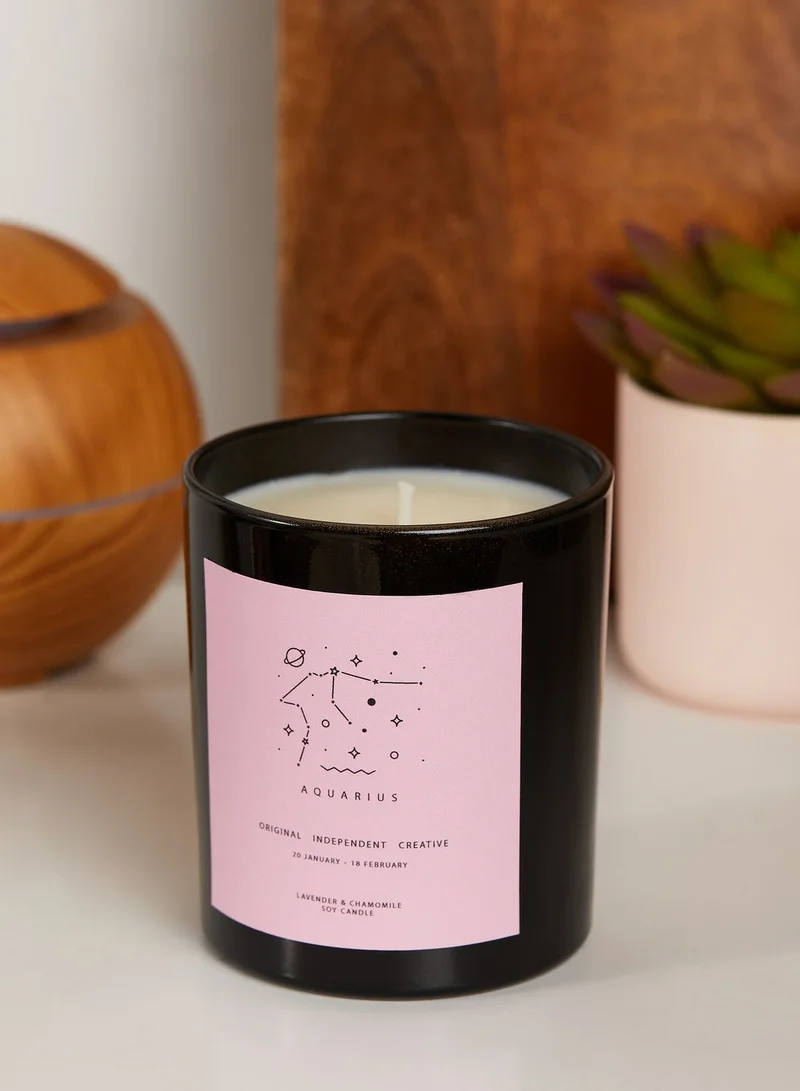 Flamingo Candles Aquarius Lavender & Chamomile  Candle