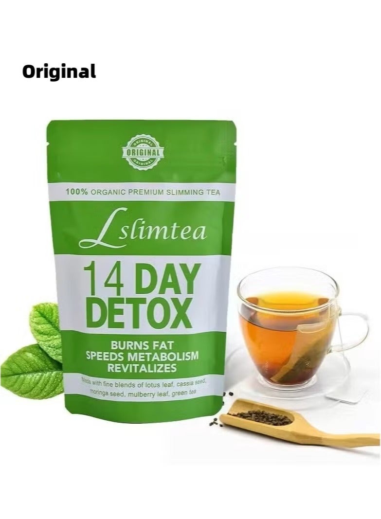 Original Detox Tummy Tea Bags, Weight Loss Slimming Tea, Support Healthy Digestive and Metabolism,14 bags - Image 1
