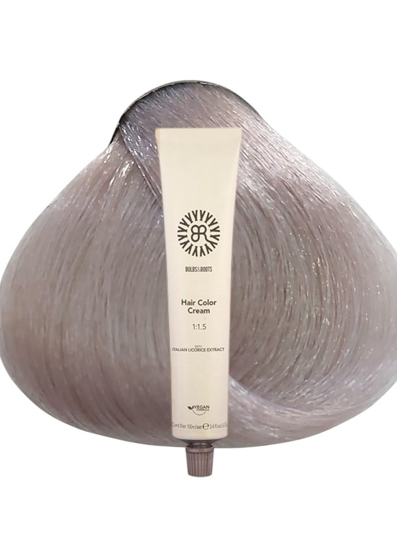 بي ار صبغه BR الايطاليه نباتيه 100%  للتلوين الشعر رقم 11.89  100 ملليلتر - Image 1