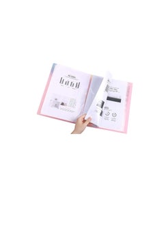MODEST Display Book 30 Pocket BLUE Lets you organize your papers, files and documents easily Ultra-thin and non-sticking design for easy usability Compatible paper size is A4  - Image 4